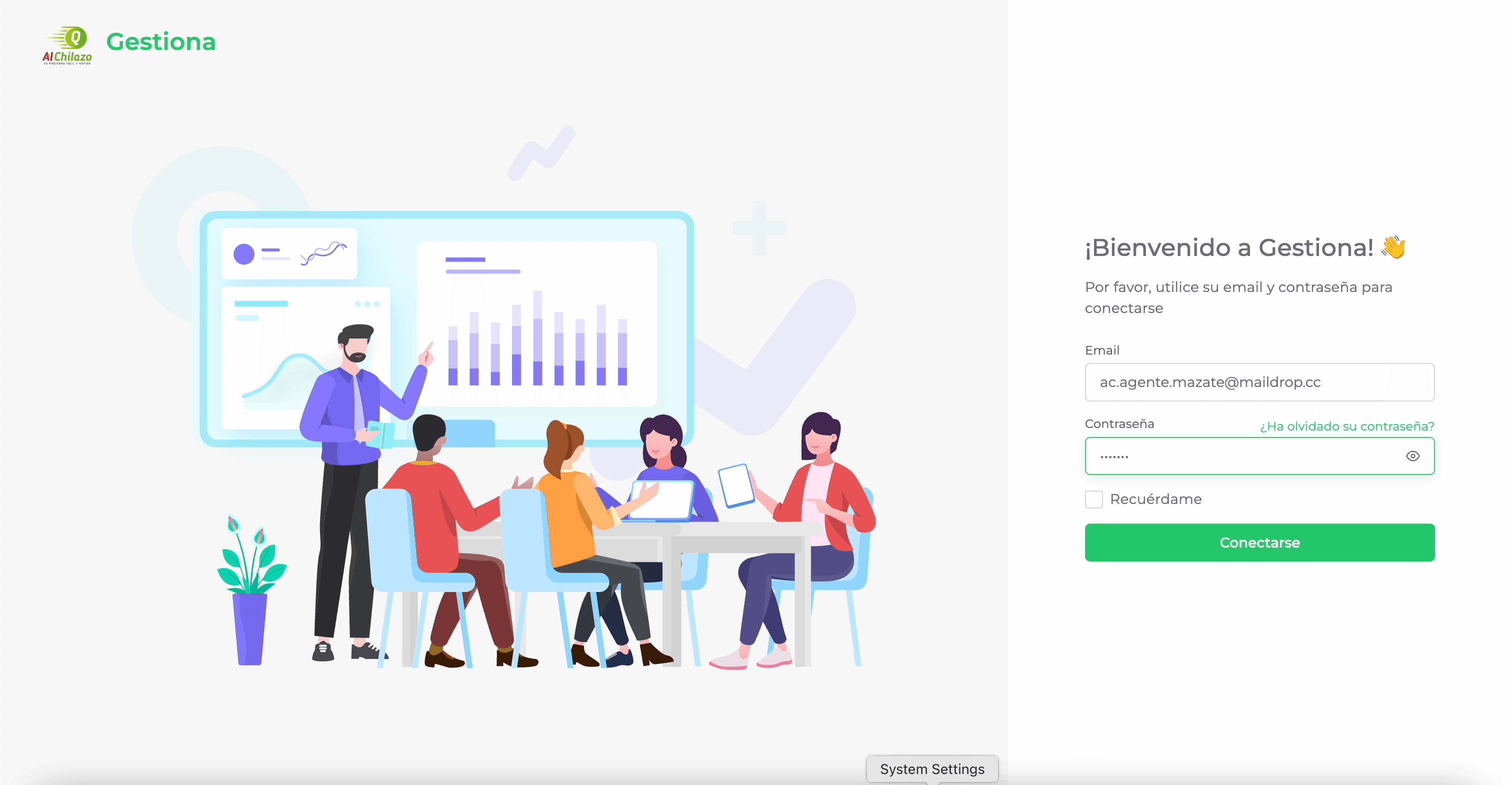 GestionaApp — hero